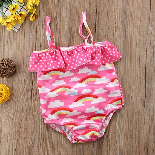 人気商品 ラランドリー Laraandloryベビー 女の子 スポーツ アウトドア 水着 ジュエリー ワンピース スイムウェア ビーチウェ スクール水着 レインボー 海水浴 海水浴 温泉 プール 水泳 記念撮影 可愛い 110 4 ５歳 B07f7vqz 新作製品 世界最高品質人気 正規