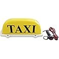 NRC-12V Magnetic Waterproof Taxi Cab Roof Top Illuminated Sign Car LED Light Sealed Base with 3m Power Cable