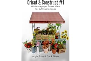 Cricut & Construct #1: Miniature paper flower ideas for cutting machines