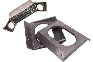 3DEXL Recessed Rack Ears for Behringer Digital Mixers For XR16, XR18, SD18, Midas MR16, MR18