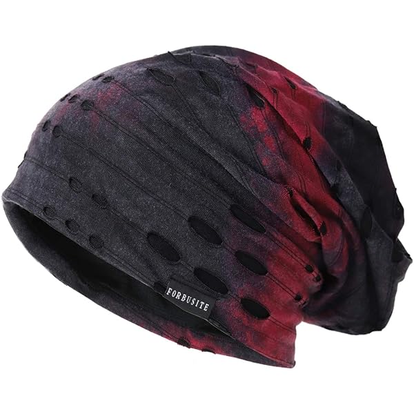 Women Distressed Slouchy Beanies Hat