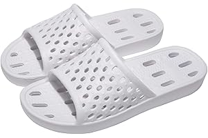 WOTTE Shower Sandals Women Quick Drying Bath Slippers Non Slip Dorm Shoes