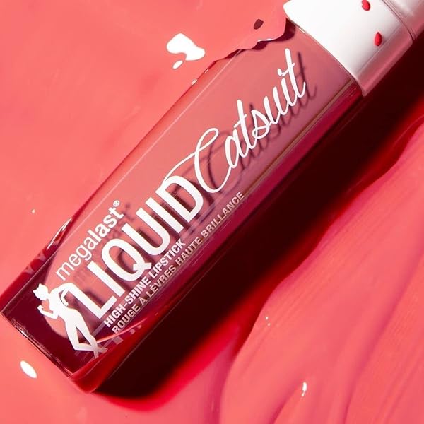 WET N WILD MEGA LAST CATSUIT HIGH SHINE LIQUID LIPSTICK, SEND NUDES, 0.2 OUNCE