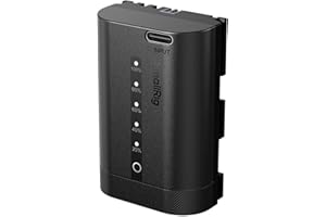 SmallRig LP-E6P Camera Battery for Canon, 2520mAh USB-C Battery with LED Indicator, 2.5H Fast Charge, Fully Decoded for Canon