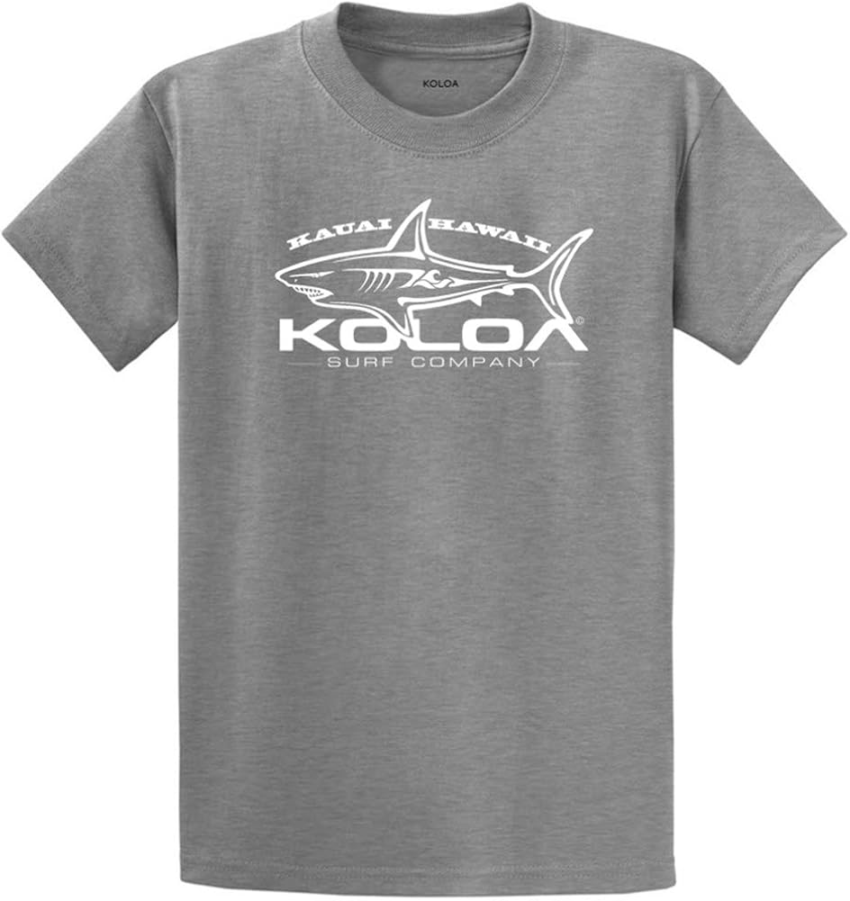 Koloa Surf Great White Shark T-Shirts in Regular, Big & Tall