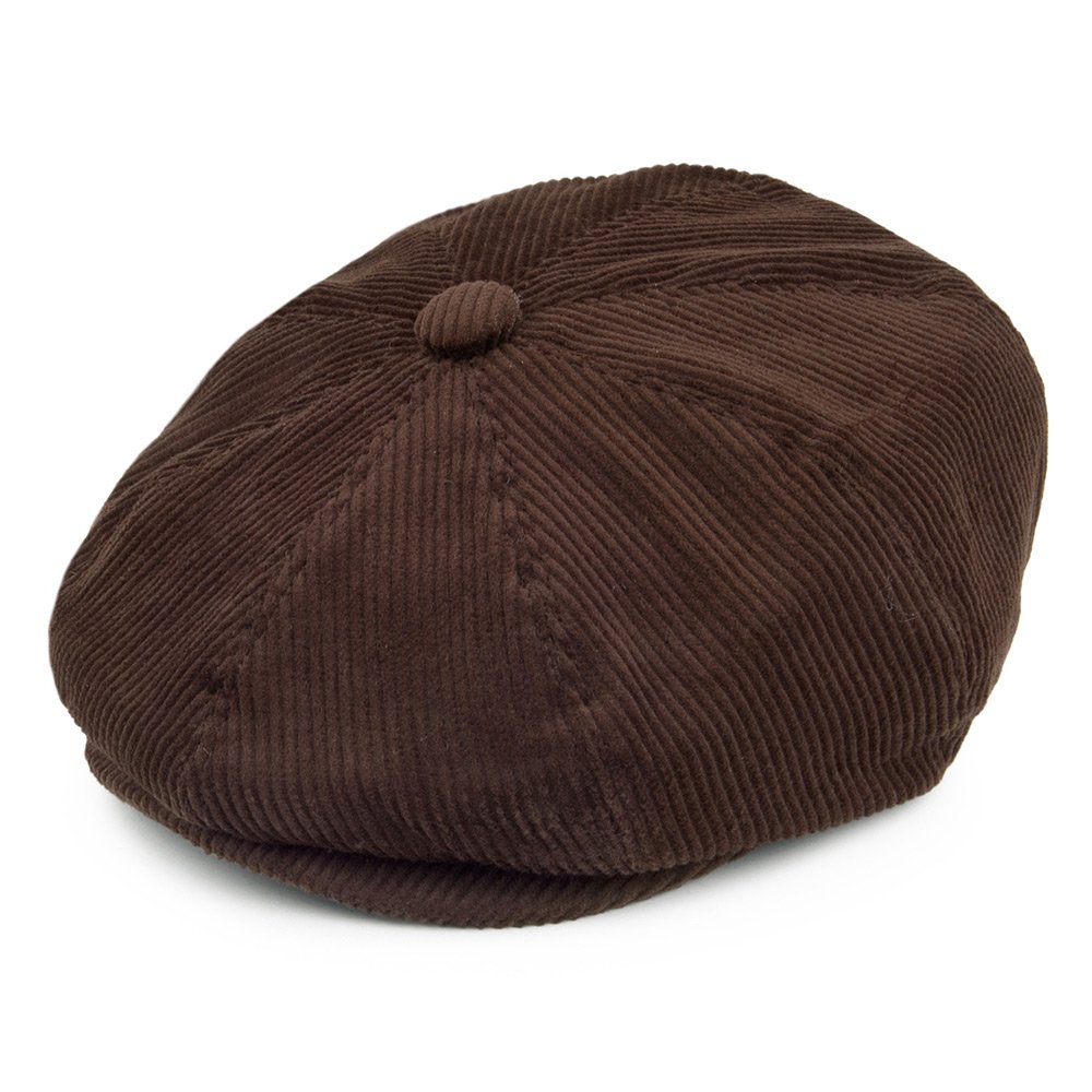 Jaxon & James Corduroy Newsboy Cap Brown Amazon.co.uk Clothing