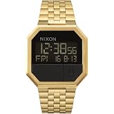 NIXON Re-Run A158-30m Water Resistant Men's Digital Fashion Watch | (38.5mm Watch Face, 18mm-13mm Stainless Steel Band)