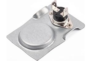 Hiorucet Gas Fireplace Magnetic Thermostat Switch, Automatic Temperature Sensor for Heat N Glo, Heatilator, Majestic, Regency and Desa Fireplace Blower Parts. Circuit On At 120°F and Off At 90°F.