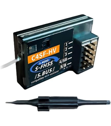 Amazon.com: Corona C4SF 2.4G Receiver 4CH Plashproof S-FHSS