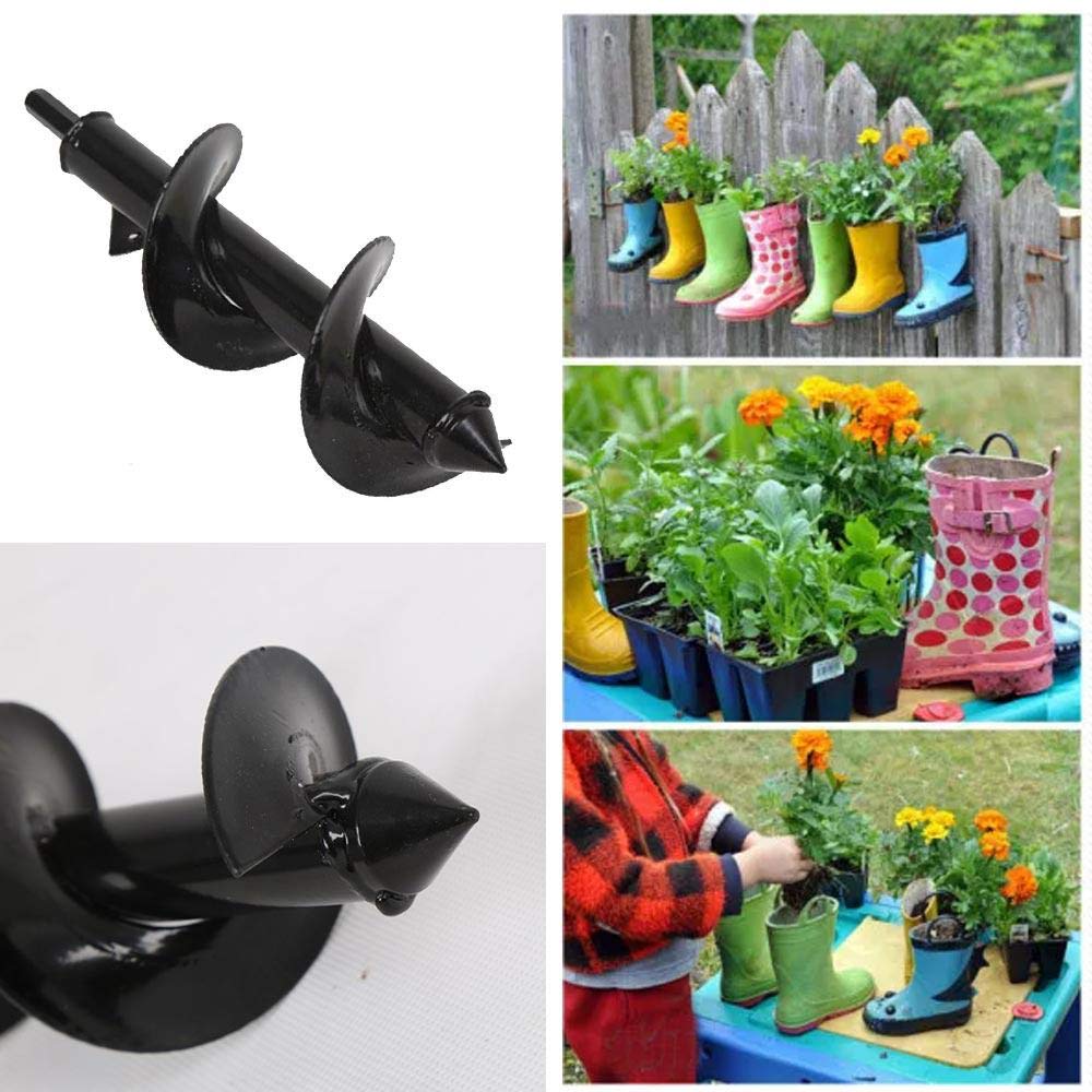 Punta Trivella Per Motocoltivatore - 80cm X 200mm Per Piantare Alberi E Pali - Foto 8