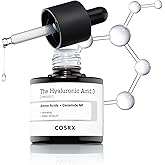 COSRX Pure Sodium Hyaluronic Acid 3% Serum, Hydration & Moisture Boosting Facial Serum for Fine Lines & Wrinkles, Plump & Rep