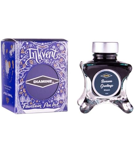 Diamine - Tinta para caneta-tinteiro, quebra-nozes, 50 ml, Inkvent