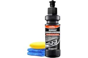 CYTITZHN Headlight Restoration Kit, Yellowing & Stain Removal Cloudy Headlamp Restoration Clean & Renew Headlights Back to Like New， for All Cars, Trucks, SUVs - 150ml/5.1oz