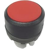 ABB MP1-10R Push Button Operator, 22 mm, Momentary, Flush Operator, Red