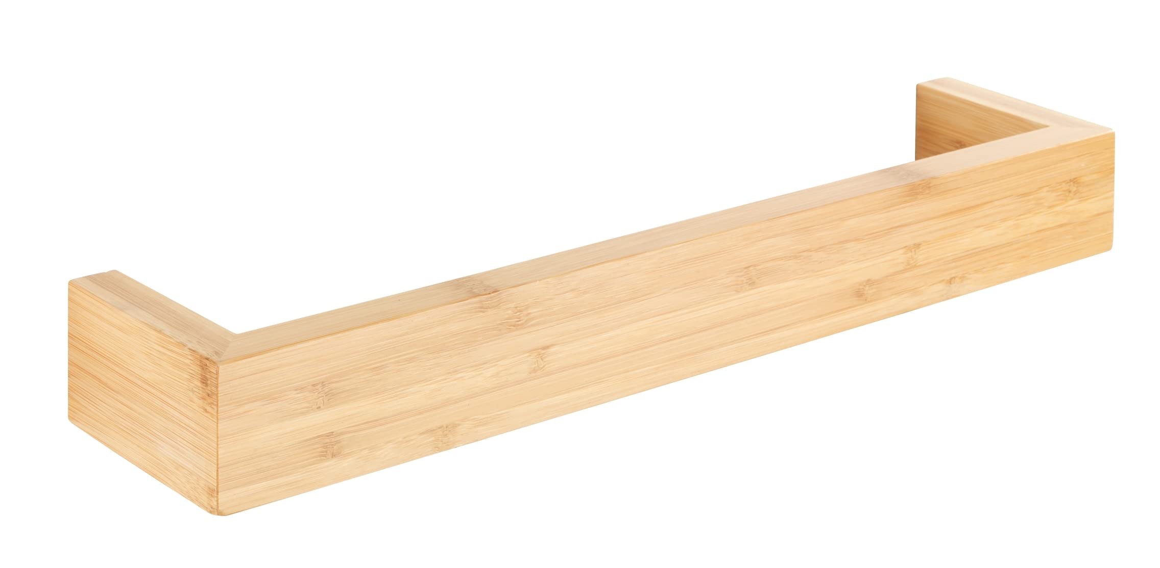 WENKO Bamboo Towel Rail 40 cm Brown 85.5 x 20 x 50.5 cm