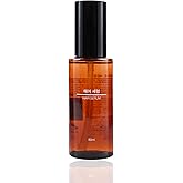 Korean Hair Serum 80ml - Hair Serum for Frizzy and Damaged Hair - Anti Frizz with 5 Vegetable Oils & Multi-Protein Complex - Intense Moisture & Elasticity - Warm Citrus Scent - Non-Greasy