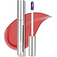 popcode Peel Off Lip Stain - Long Lasting, Transfer Proof and Waterproof Tattoo Lip Tint, Matte Finish Lip Stain Peel Off, Infused with Vitamin E & Algin & Hydroxyacetophenone, #001 Rose Wood