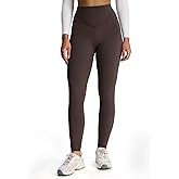 Aoxjox Women's High Waisted Workout Siren Leggings Hidden Scrunch Butt Lifting Tummy Control Gym Yoga Pants 26"