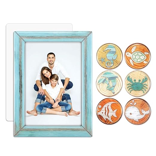 M MORCART 3D Imanes de Nevera& Marco de Fotos Magnético-Hermoso ...