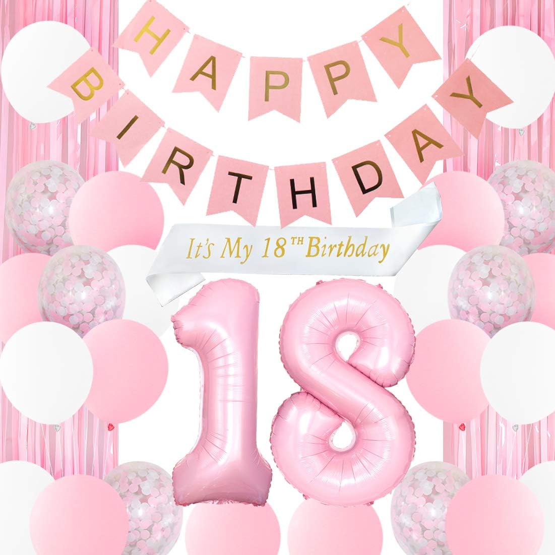 18th birthday themes for girl