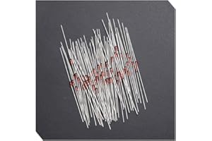 Ximimark 100Pcs 1N60P Germanium Detector Diode Small Signal Switching Diode for FM AM TV Radio Detection