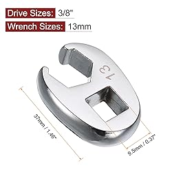 HARFINGTON Drive Crowfoot Wrench 3/8" Drive 13mm