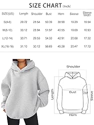 EFAN Womens Oversized Hoodies Sweatshirts Fleece