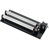 OMTech Rotary Axis Attachment for 40W-45W CO2 Lasers | Adjustable rollers | Fits 0.8-1.6" diameter objects | 360&deg; rotation | 4-wire installation
