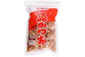 Marutomo Hana Katsuo Satsuma Dried Bonito Flake Hana Katsuobushi Smoked and Shaved skipjack2.82oz (1 Pack, 80g/Pack)