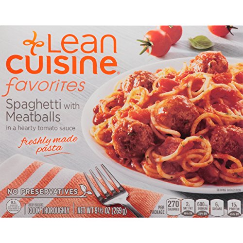 1 Lean+Cuisine+Favorites+Spaghetti+Meatballs