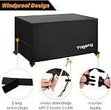 Fageny Outdoor Furniture Cover 213x132x74 cm Waterproof Tear-Resistant Oxford view 2