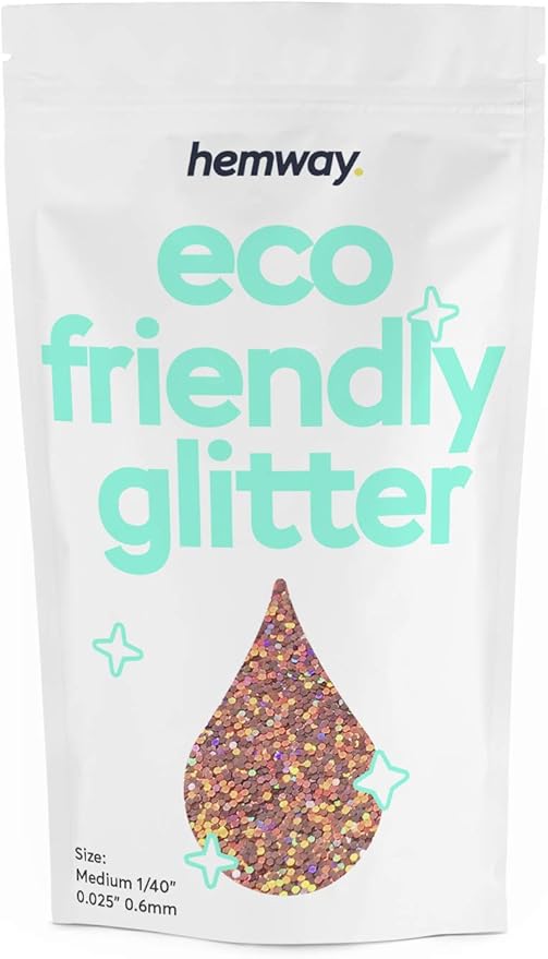 Hemway Eco Friendly Biodegradable Glitter 100g / 3.5oz Bio Cosmetic
