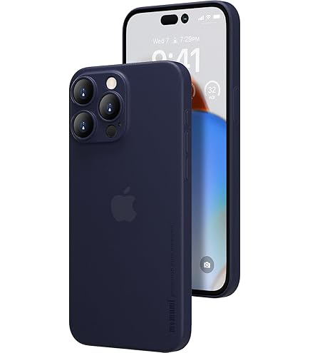 Amazon.com: memumi Lightweight for iPhone 15 Pro Max Ultra Slim