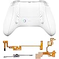 eXtremeRate Victor X Remap Kit for Xbox Series X/S, 6 Profiles & White Redesigned Back Shell & Side Rails & 4 Back Buttons for Xbox Core Controller - Controller NOT Included