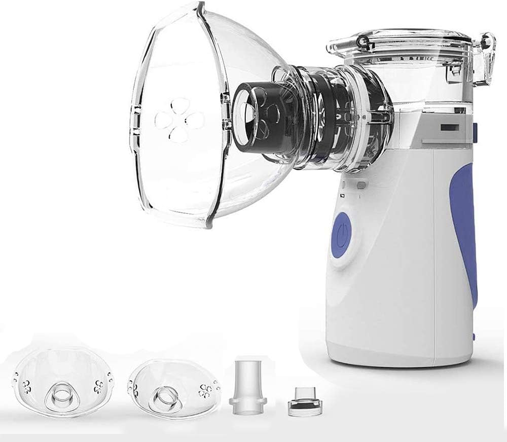 ADTZYLD Facial Steamer, Warm Mist Humidifier Machine Lightweight for Travel Home Spa Daily Use Fits Adults Kids (White)