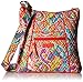 Vera Bradley Women's Cotton Hipster Crossbody Purse, Paisley in Paradise, One Size