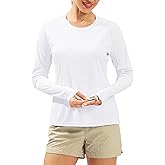 Women's UPF 50+ Sun Shirts Long Sleeve UV Protection Rash Guard Lightweight Quick Dry Workout Hiking Tops for Women