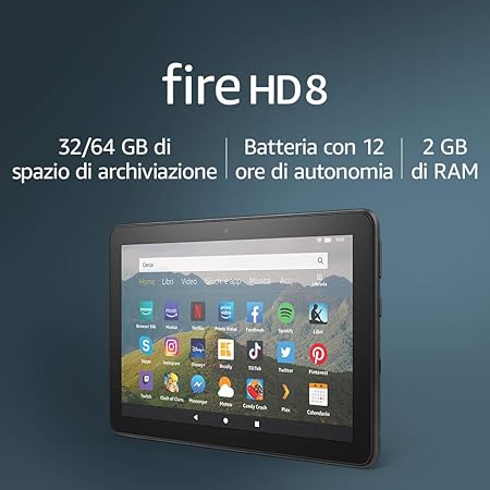 Fire hd 8 italia Fire hd 8 italia
