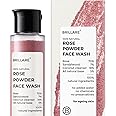 BRILLARE Rose Face Wash | Anti Ageing Skin | Sandalwood & Coconut Face Wash for Hydration | 100% Natural Powder Face Wash | 30g