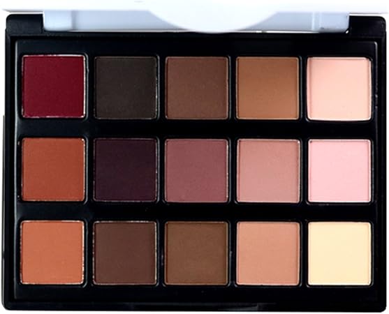 Amazon アイシャドー パレット 初心者 色合い 舞台化粧用 結婚式 パーティー 家庭用 15色 全２種類 1 Cuticate メイクアップセット 通販