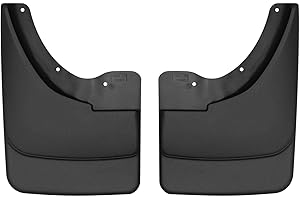Husky Liners - Front Mud Guards | 2002 - 2008 Dodge Ram 1500, 2003 - 2009 Dodge Ram 2500/3500 w/o OEM Fender Flares 2 Piece Set, Front Set - Black, 2 Pc | 56071