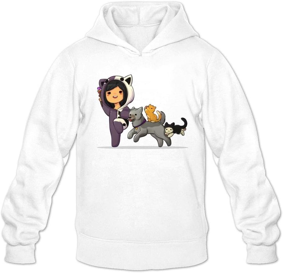 Custom Men's Jess Aphmau Youtuber Pun Master Printed Sweatshirt Pullover Hoodie