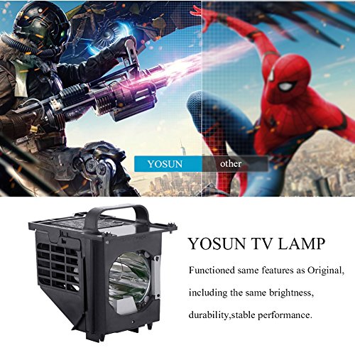 YOSUN 915b403001 TV Replacement Lamp for Mitsubishi wd-60735 wd-60737 wd-73737 wd-65C9 wd-73735 wd-65735 wd-65737 wd-65837 wd-73736 TV Replacement Lamp Bulb