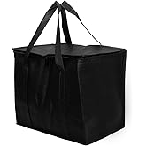 Lilaly Styrofoam Cooler Food Delivery Bag, Insulated Grocery Bags Insulated Cooler Bag for Hot or Cold Food Delivery, Groceries, Travel, Shopping