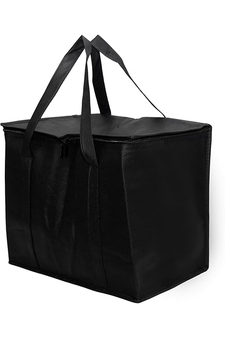 Large Non-woven Fabric Thermal Insulation Aluminum Picnic Cooler Bag Custom  Logo