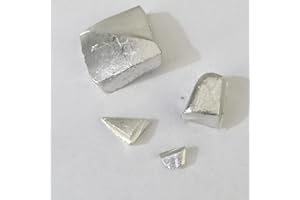 20g Indium Ingot, 99.995% High-Purity Metal Sample, Element Collection Hobby, Scientific Research, Experimental Teaching, Spe