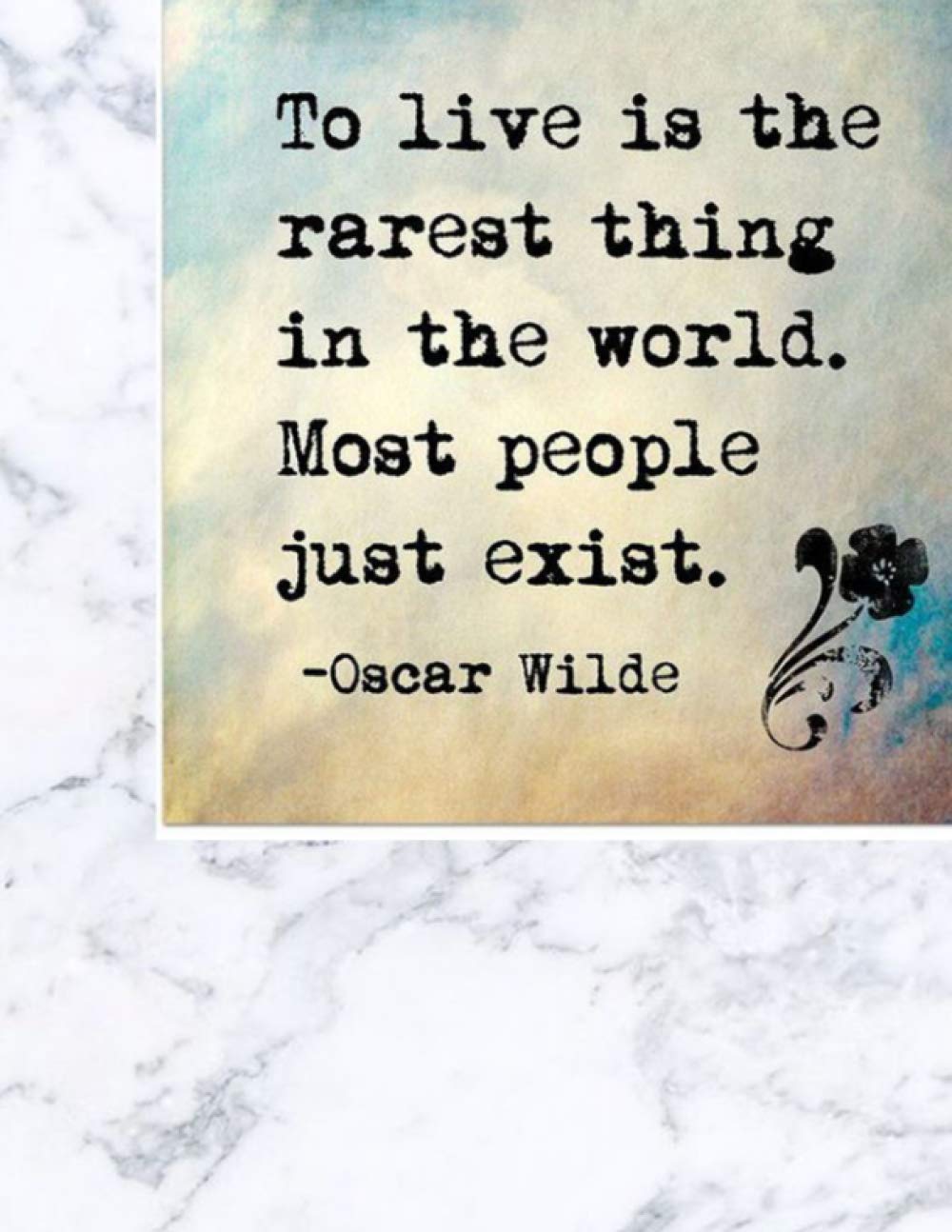 To Live Is The Rarest Thing In The World Amazon.in: Buy To Live Is The Rarest Thing In The World Oscar Wilde:  Composition Notebook. 8.5 X 11 Inches - 150 Pages College-Ruled. Perfect  Gift For Any Occasion! Book Online At Low