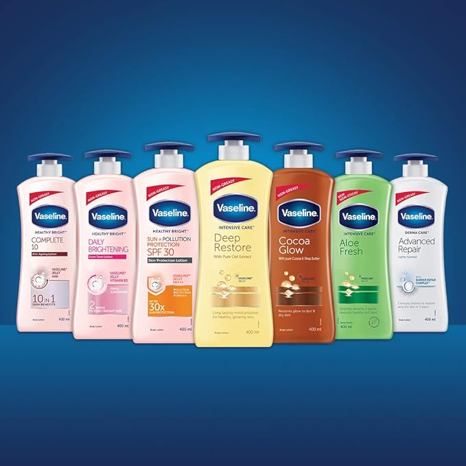 vaseline intensive care deep restore body lotion 20 ml