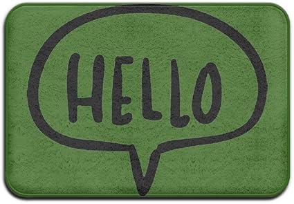 Niedliche Fußmatte mit Pinguin-Motiv, rutschfeste Fußmatte, Korallen