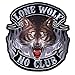 Hot Leathers - PPA3850 Lone Wolf, No Club Patch (5